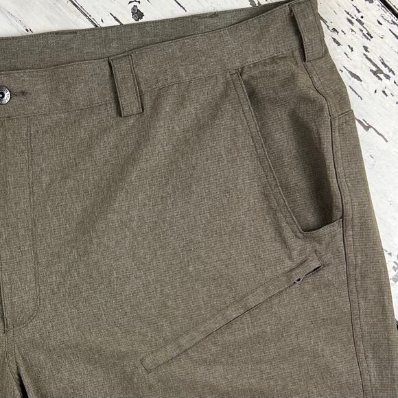 Duluth Trading Co. Flex Breezeshooter shorts Men’s 48 inseam 11" flat front - Picture 4 of 6